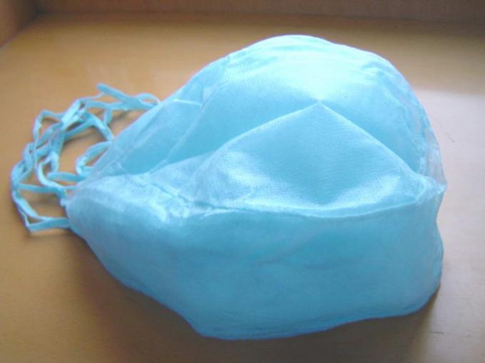 PP Non Woven Disposable Surgical Scrub Hats , SMS Round Disposable Painters Caps