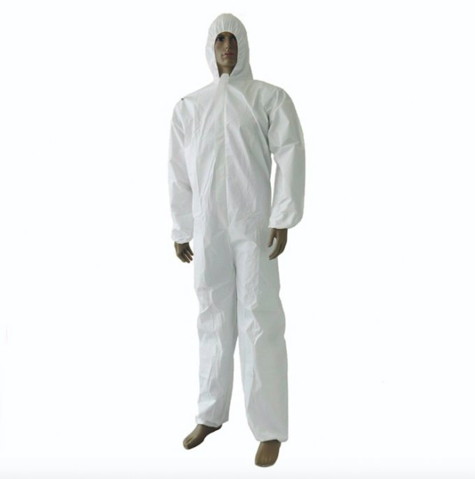 Chemical Resistant Microporous Work Protective Disposable Coverall Suit