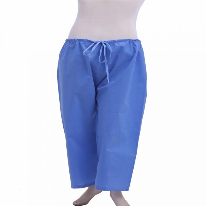 SMS Non Woven Disposable Scrub Suits Anti Static For Doctor / Nurse