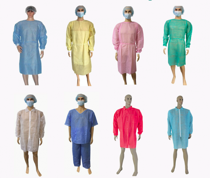 SBPP Disposable Scrub Suits Non Toxic Comfortable For Personal Safety