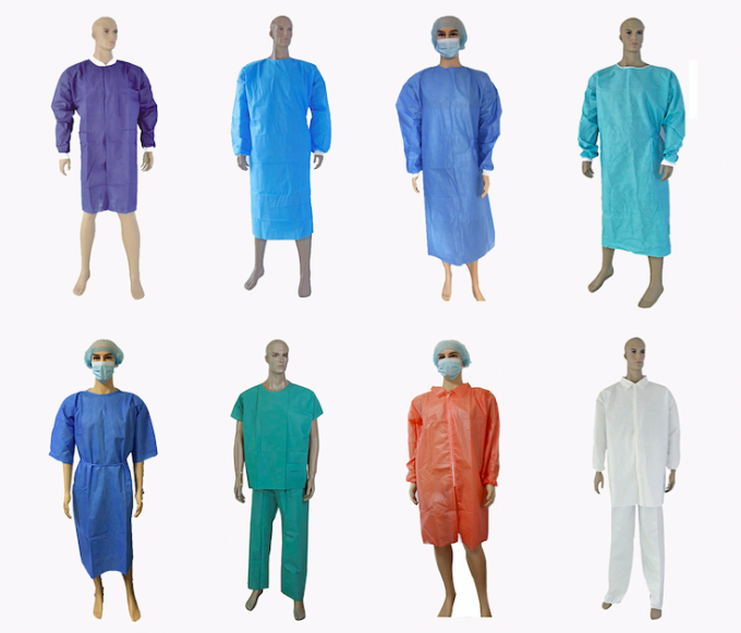 SBPP Disposable Scrub Suits Non Toxic Comfortable For Personal Safety