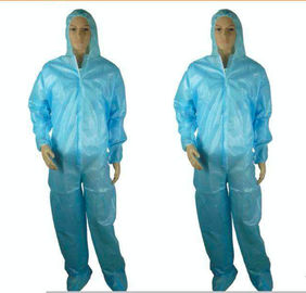 China Throw Away Overalls , Waterproof Insulated Disposable Coveralls Harbor Freight  supplier