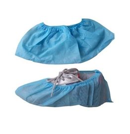China CE ISO FDA Disposable Foot Covers Water Proof Machine Made PP Overshoes supplier
