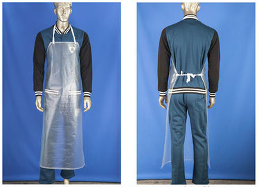 China Heavy Duty Waterproof Aprons For Laboratory , Chemical Protective Apron  supplier