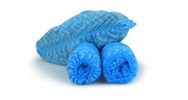 China Medical Anti - Skid Disposable Foot Covers Nonwoven Waterproof CPE Shoe Cover supplier