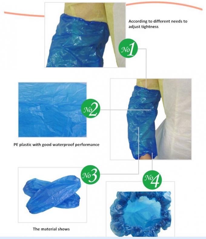 Medical Polymer Materials Disposable Sleeve Covers PE Polyethylene
