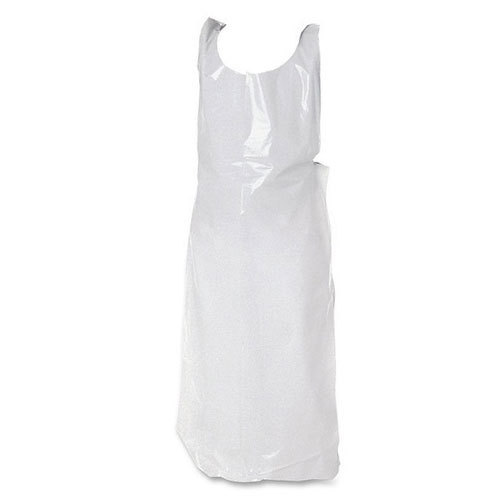 Kitchen Disposable Plastic Aprons With Long Bib Skid Resistance