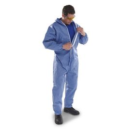 China Disposable Jumpsuits Home Depot Type 5 6 , Disposable Chemical Spray Suits Industrial supplier
