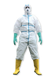 China Household / Hospital Disposable All In One Suits Breathable Waterproof Nonwoven supplier