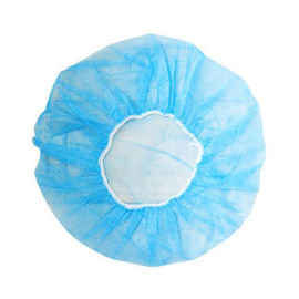 China Disposable PP Polypropylene Bouffant Round Cap Non Woven Hair Cap supplier
