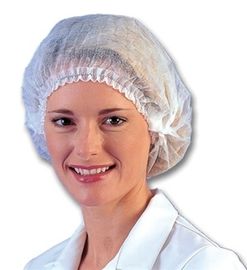 China Disposable Polypropylene PP Clip Caps Non woven Surgical Mob Caps supplier