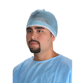 China Dust Proof Disposable Head Cap Personal Safety Surgical Scrub Hats For Medical Use supplier