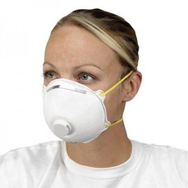 China Non Woven Activated Carbon Respirator N95 , Carbon Filter Dust Mask With Valve supplier