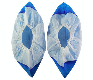 China Waterproof Non Slip Shoe Covers , Breathable Anti Skid Medical Shoe Covers 16X41cm supplier