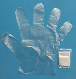 China Individual Packing Disposable Polythene Hand Gloves For Food Handling / Hair Dye supplier