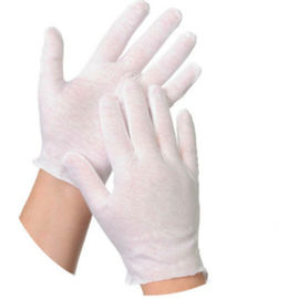 China Breathable Cotton Jersey Hand Protection Gloves With Men , Lady , Kid Size supplier