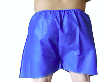 China Non Woven Disposable Surgical Underwear , Men'S Disposable Boxer Briefs supplier