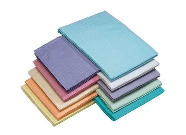China 3 Ply Medical Disposable Paper Bibs , Waterproof Disposable Dental Patient Bibs  supplier