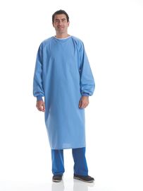 China Fluid Resistant Disposable Barrier Gowns , Sms Non Woven Sterile Surgical Gowns supplier