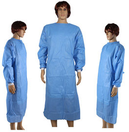 China Dressing Disposable Surgical Gown Waterproof For Medical / Industrial Safety supplier