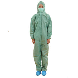 China Waterproof Painters Coveralls Disposable Elastic Cuff For Spray Paint Protection supplier