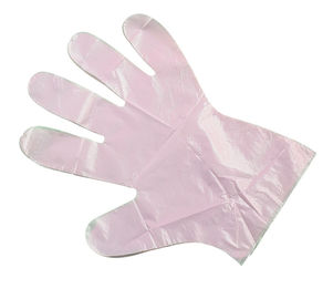 China Medical Consumable Disposable Plastic Pe Gloves Thickness 0.015 - 0.03mm supplier