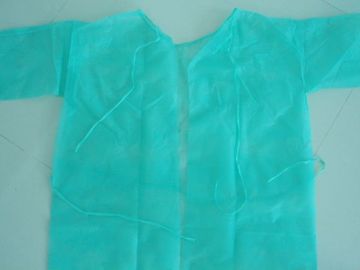 Hospital PP Surgical Disposable Isolation Gowns With Tie On And Elastic Cuff supplier