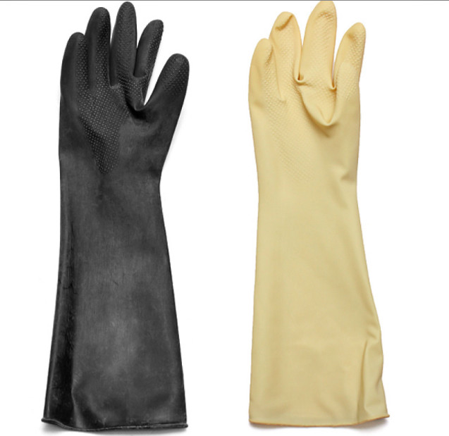 Abrasion Chemical Resistant Hand Protection Gloves Long Sleeves 